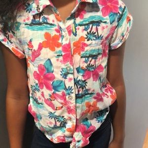 Hawaiian style shirt